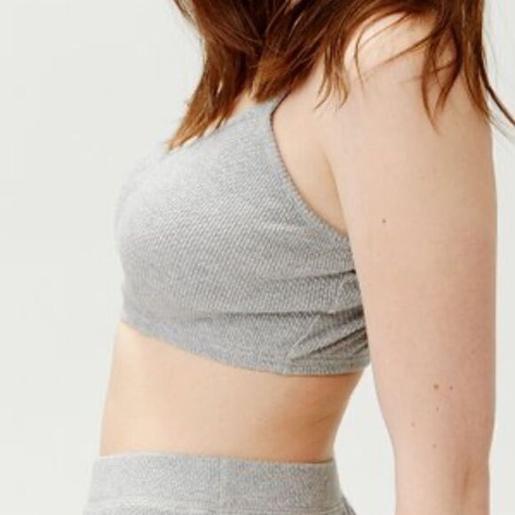 NWT Free People Oh Ribs Bralette in Gray - Picture 7 of 8